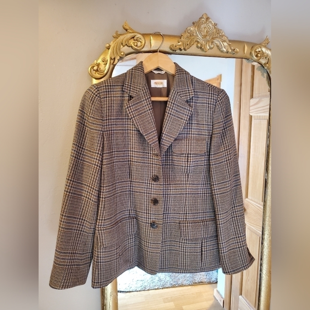 Talbots Lambswool Blazer - Picture 7 of 9